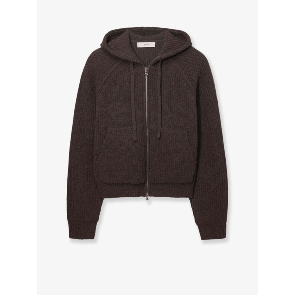 Dunst Men Unisex Wool Blend Hooded Cardigan